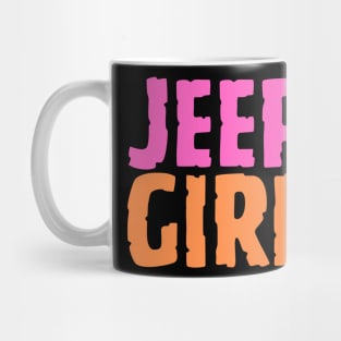 Maroon, Jeep-girls Mug